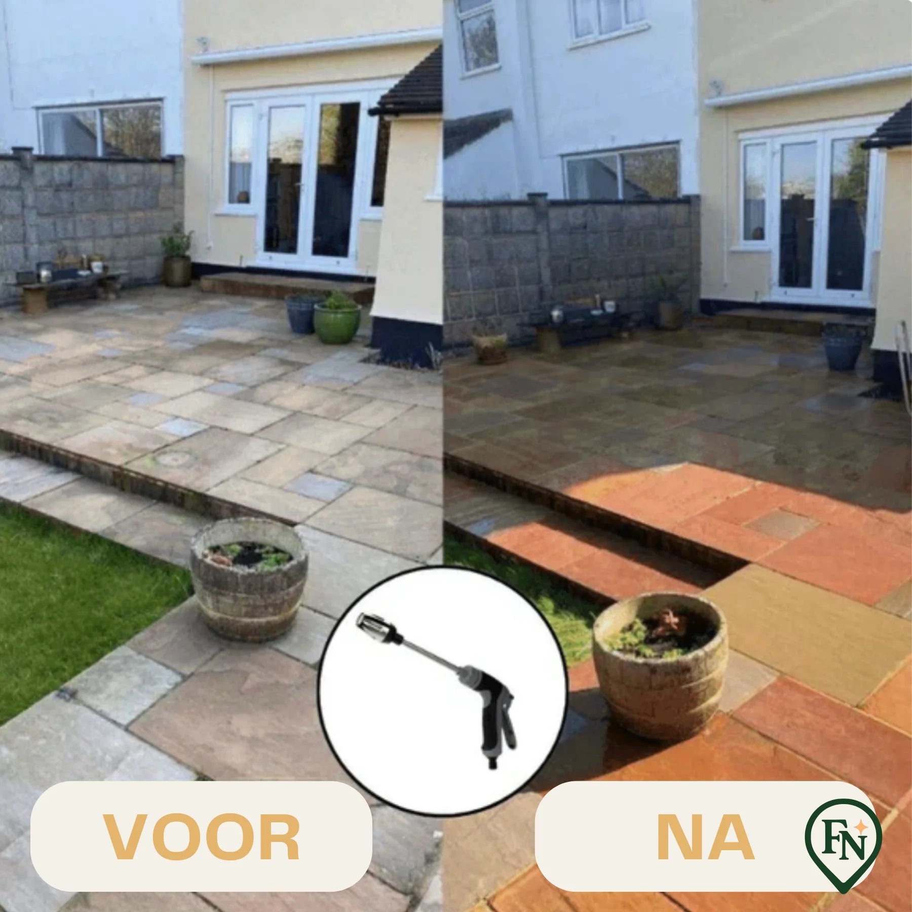 Krachtige Tuin-Sproeikop