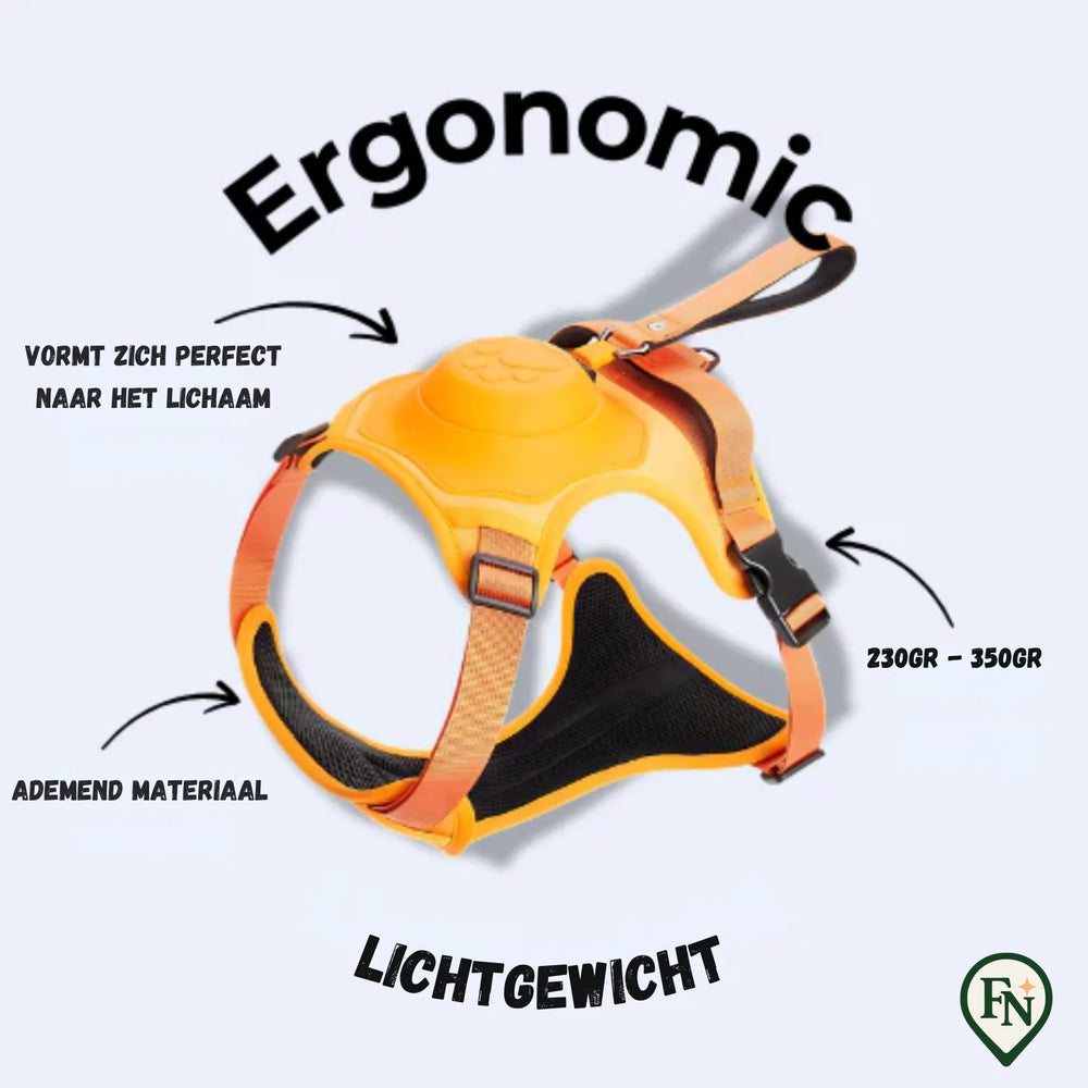 LeashGo™ – Harnas en Lijn in Eén voor Direct Wandelgemak
