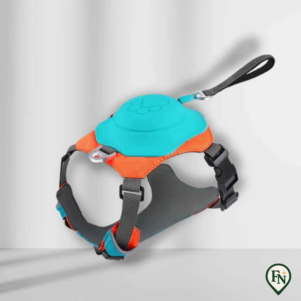 LeashGo™ – Harnas en Lijn in Eén voor Direct Wandelgemak Mix / M - (5-13 Kg)