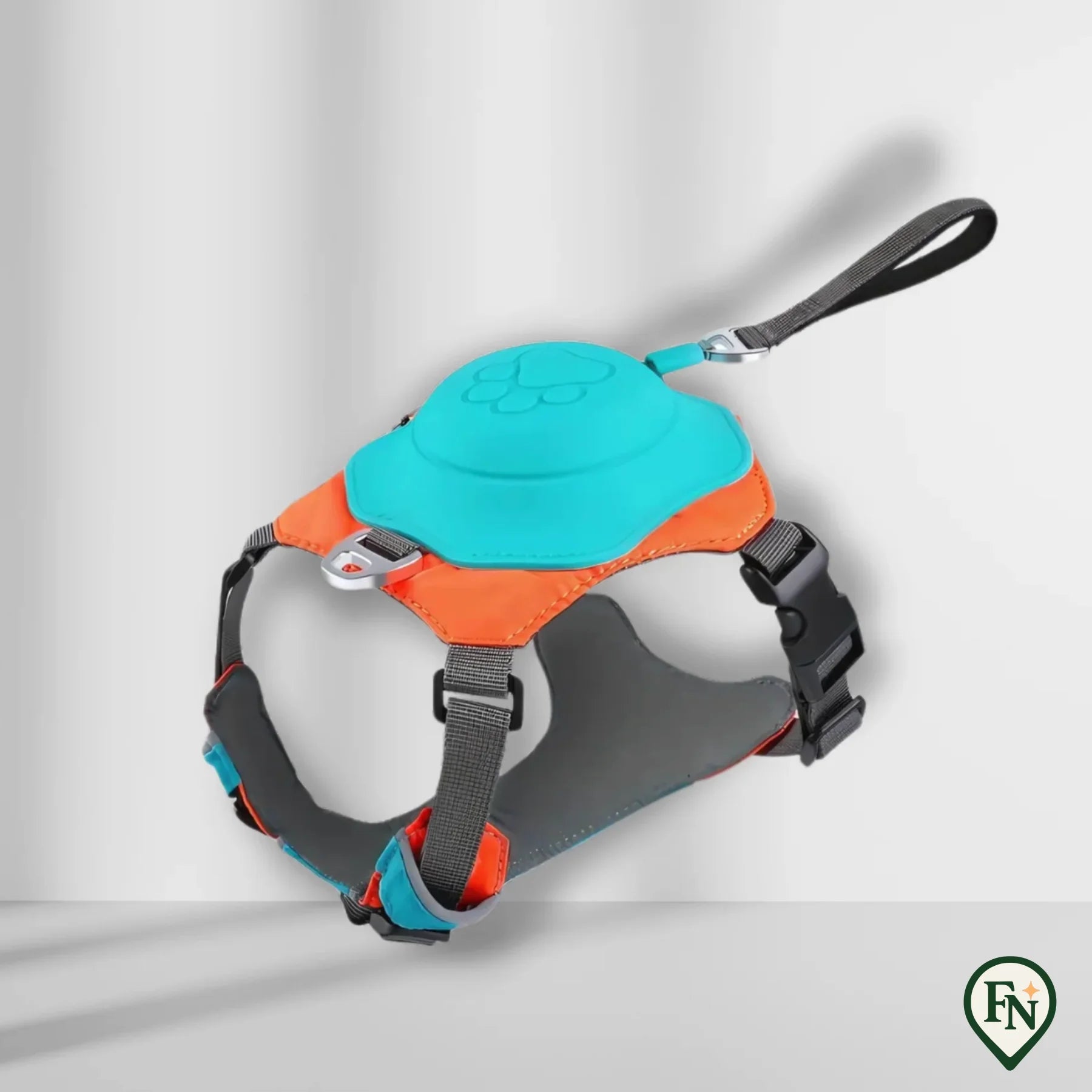 LeashGo™ – Harnas en Lijn in Eén voor Direct Wandelgemak Mix / M - (5-13 Kg)