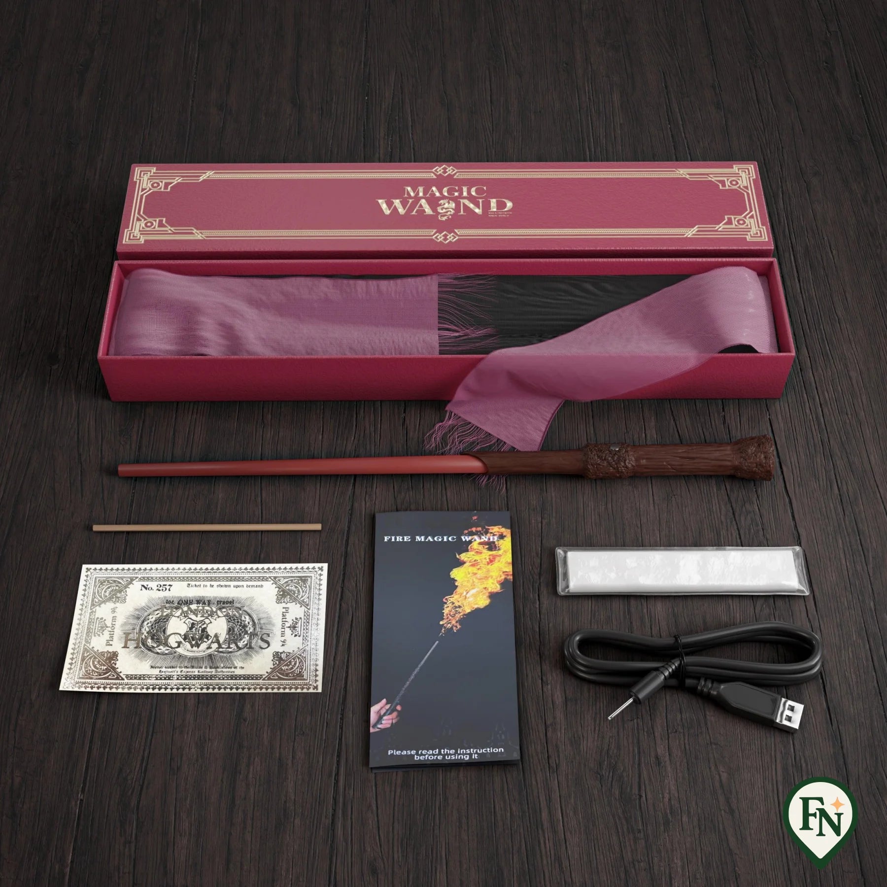 Magic Inferno Wand™ Harry Edition – Symbool van Moed & Magie