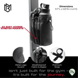 MagnoFit Bag™ 2 – De Slimme Magnetische Sporttas Zwart