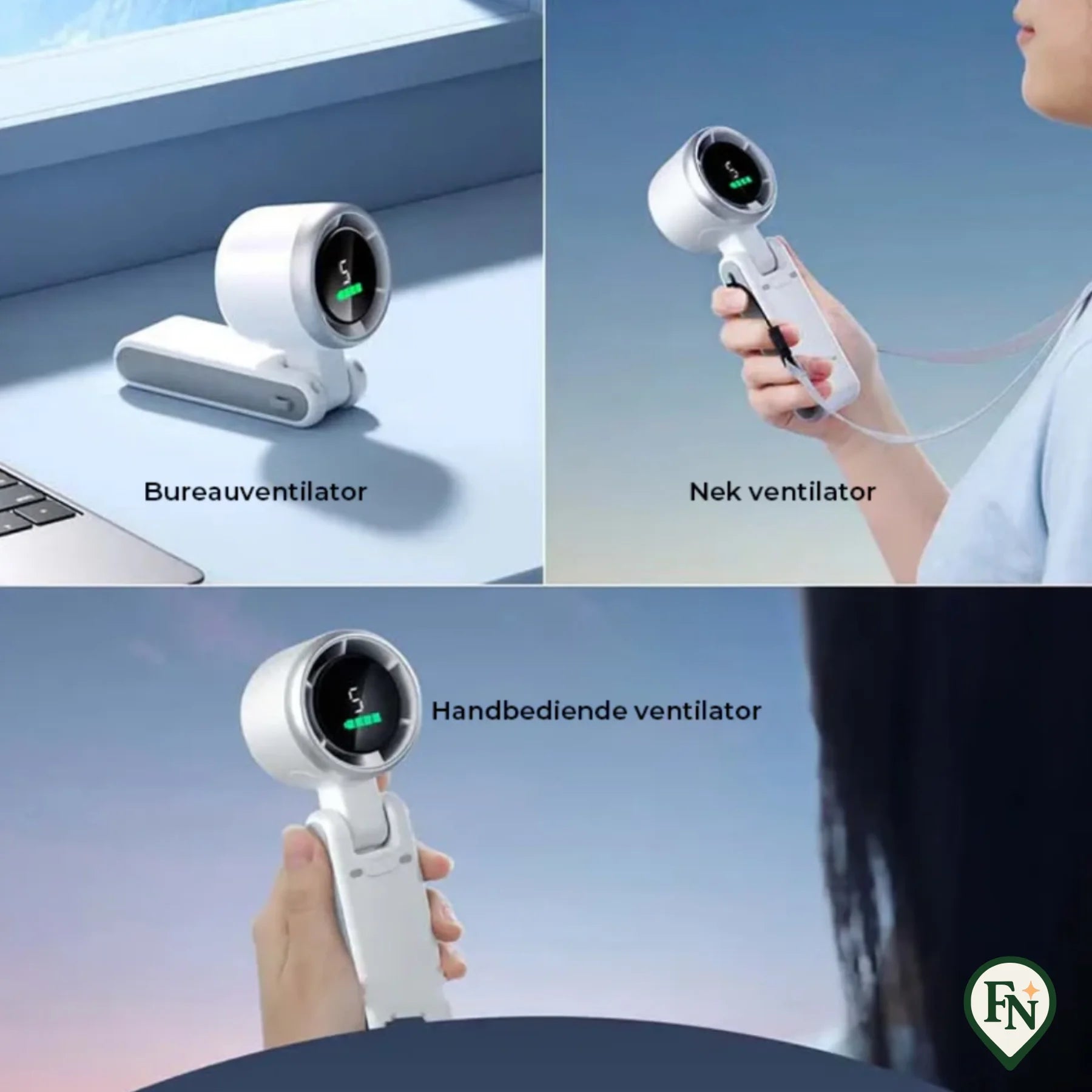 Mini 3-in-1 ventilator