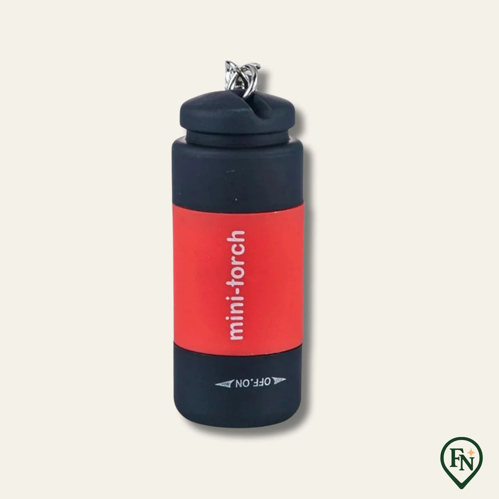 Mini Glow Zaklamp Rood