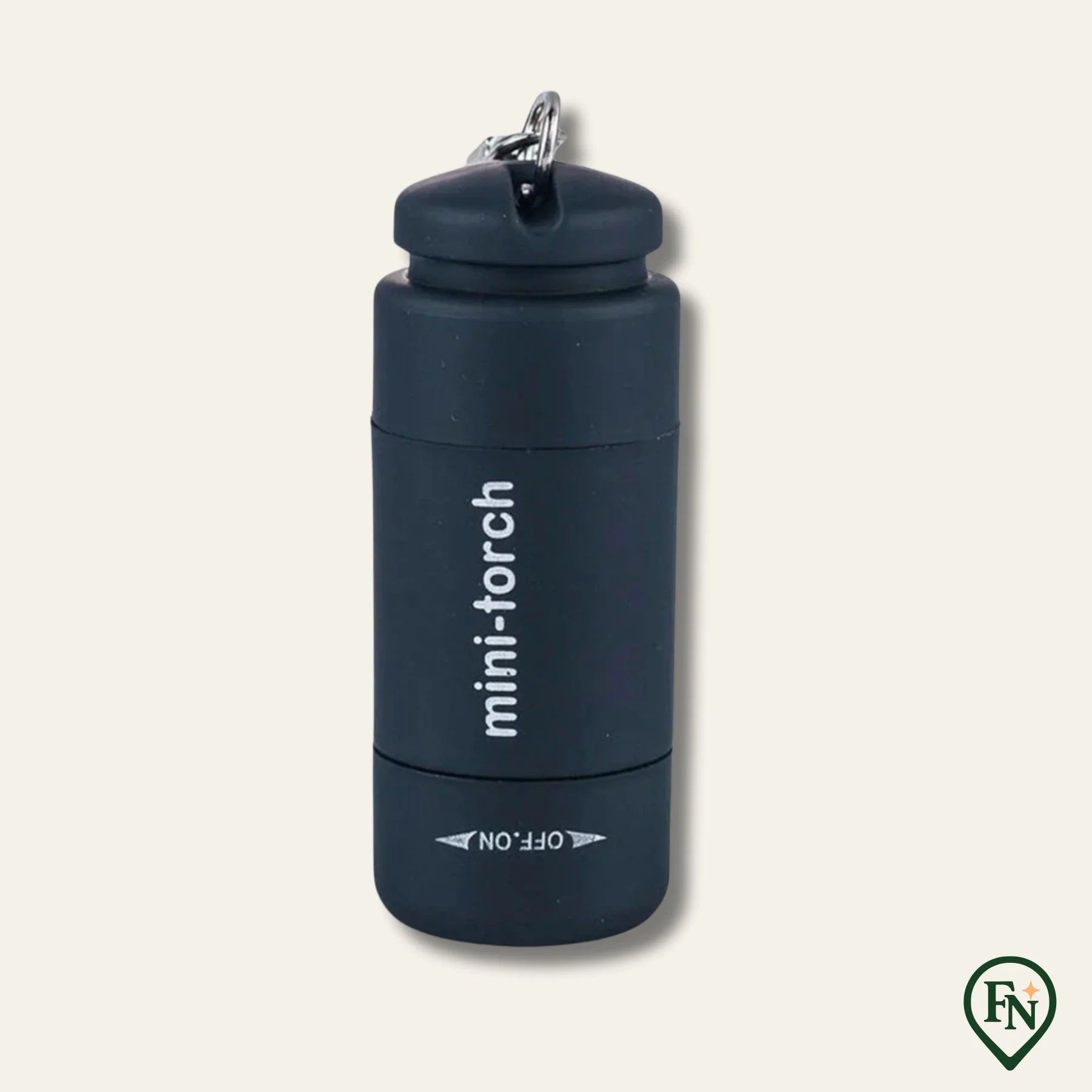 Mini Glow Zaklamp Zwart