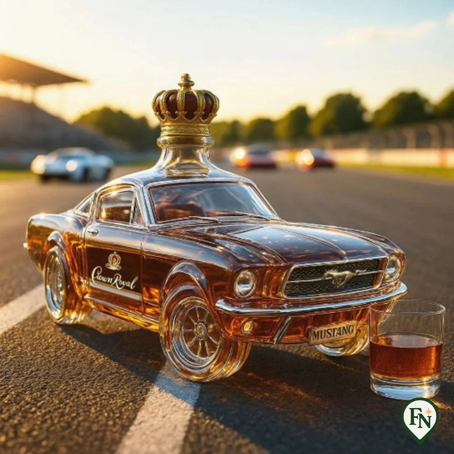 Mustey Whistang™ Limited Decanter – Vrijheid in een Fles Royal Crown