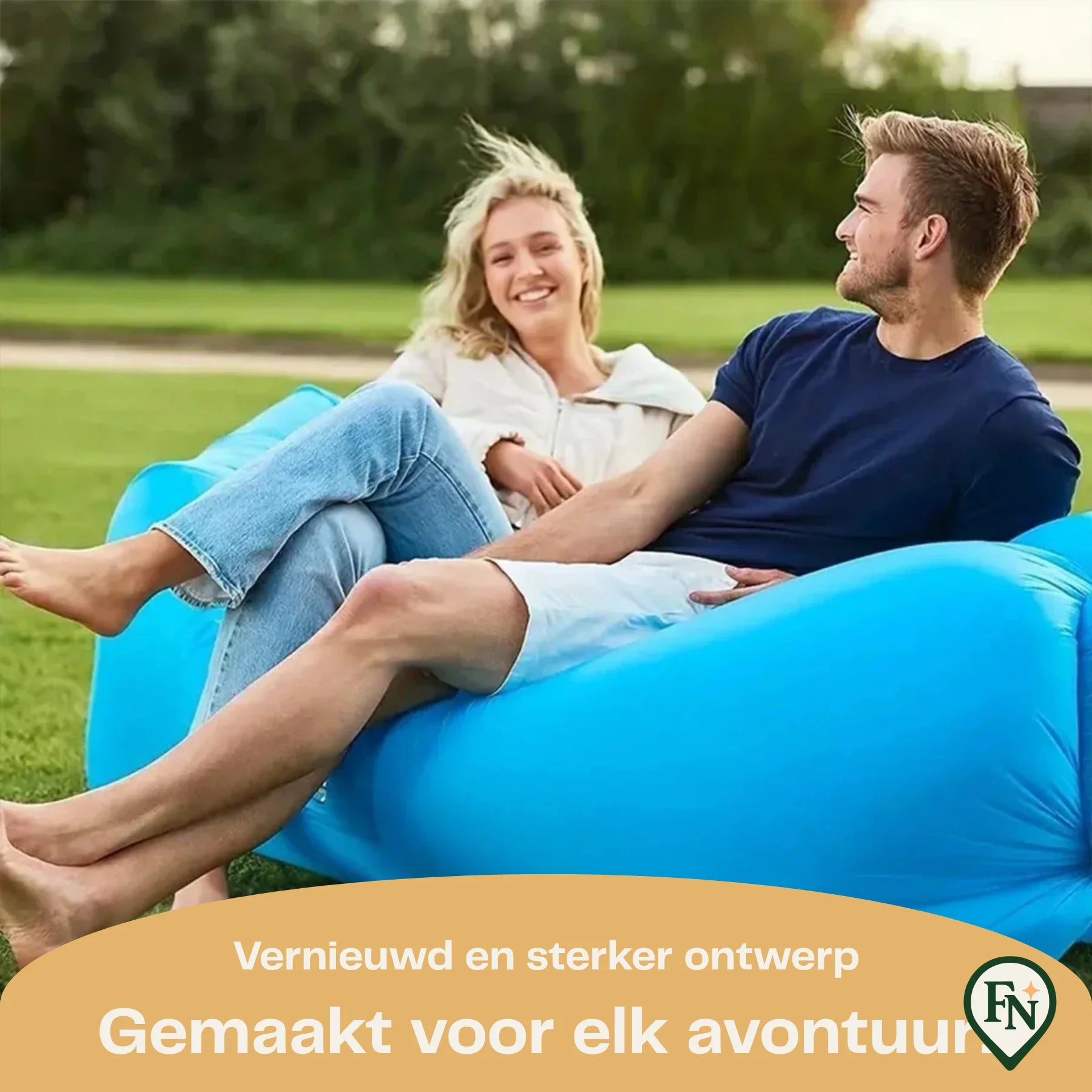 Opblaasbare Zitzak