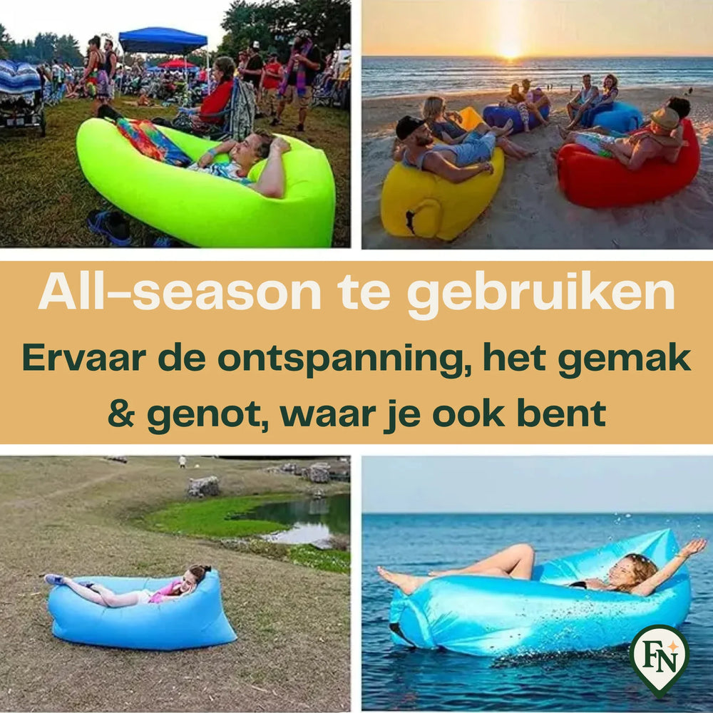 Opblaasbare Zitzak