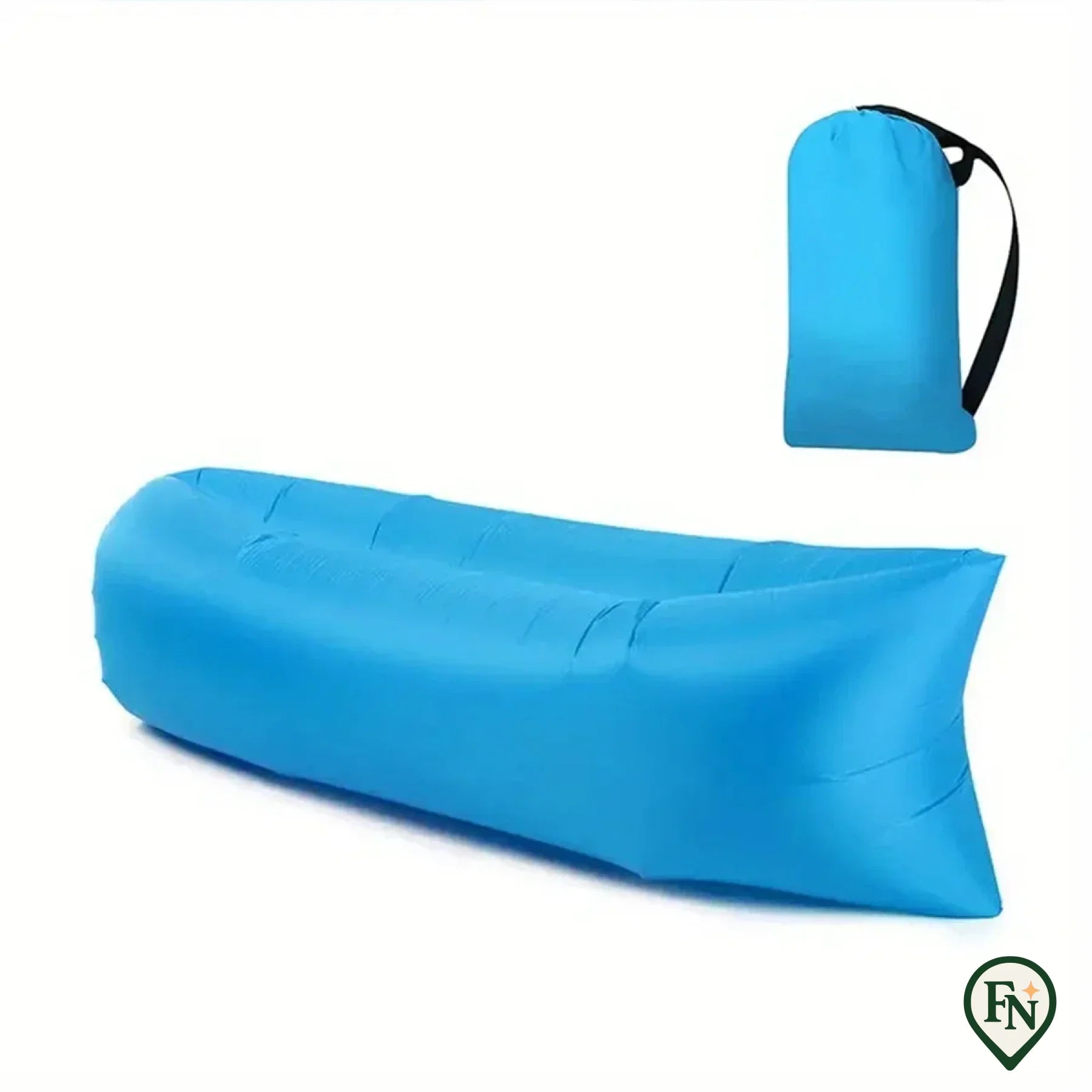 Opblaasbare ligstoel Luchtbank Hangmat Opblaasbare bank voor kamperen Draagbare waterdichte anti-luchtlekkende zak Bank