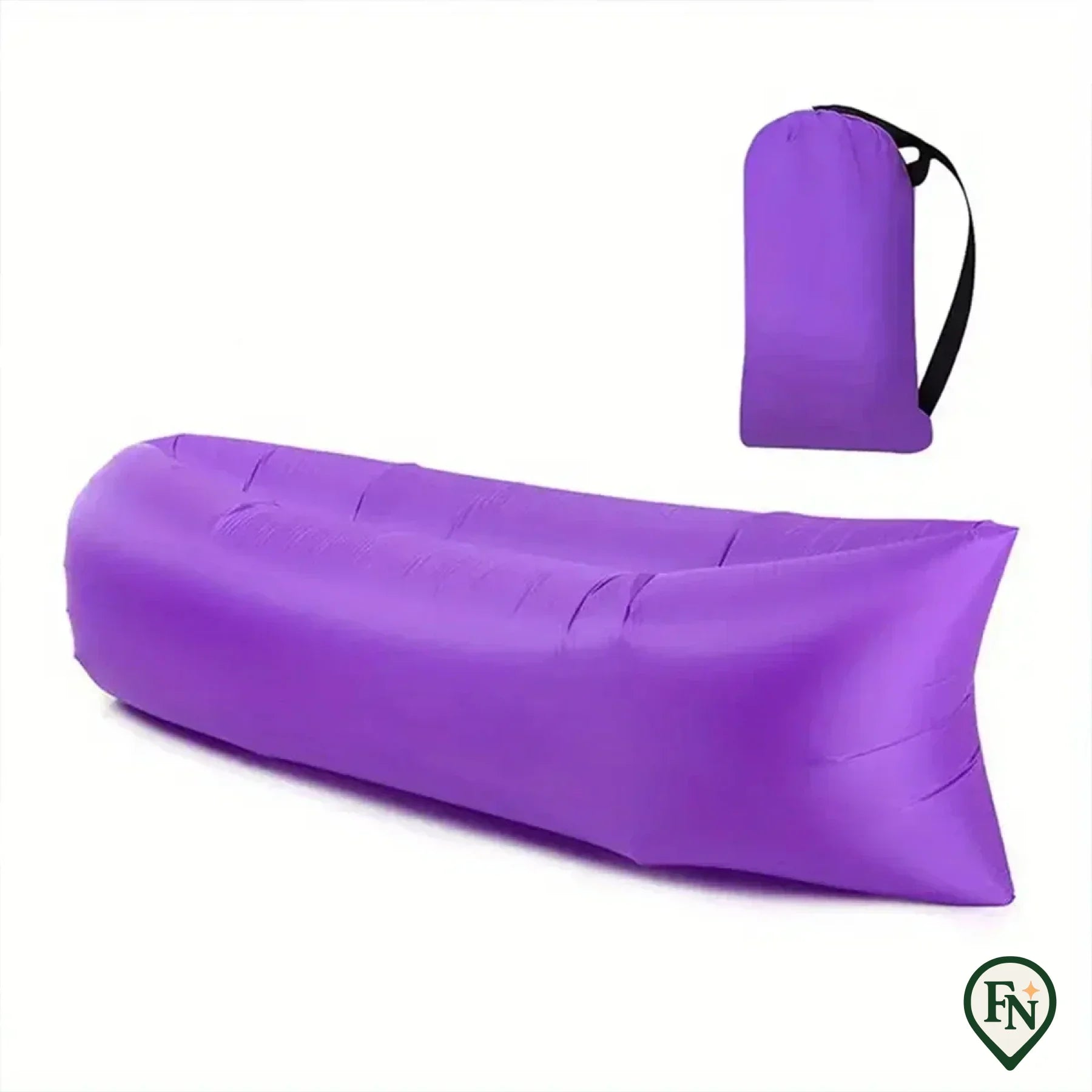 Opblaasbare ligstoel Luchtbank Hangmat Opblaasbare bank voor kamperen Draagbare waterdichte anti-luchtlekkende zak Bank