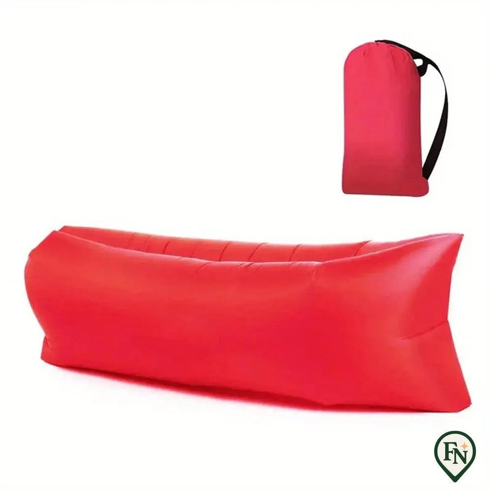 Opblaasbare ligstoel Luchtbank Hangmat Opblaasbare bank voor kamperen Draagbare waterdichte anti-luchtlekkende zak Bank