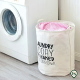Huishoudelijke vuile stoffen mand Grote opvouwbare wasmand Opvouwbare waterdichte badkamer wasorganizer