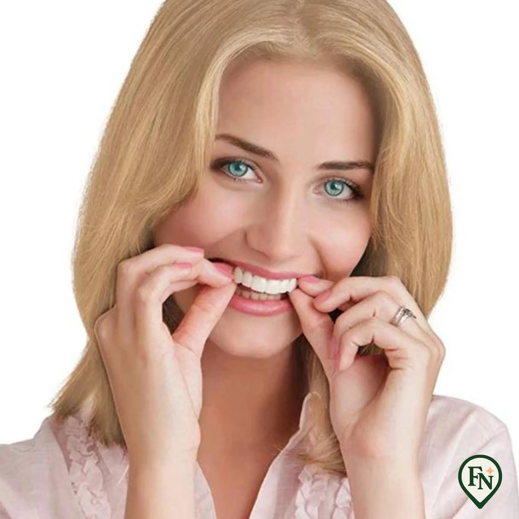 Direct zelfvertrouwen met een perfecte glimlach Boven- en onderkaak tanden