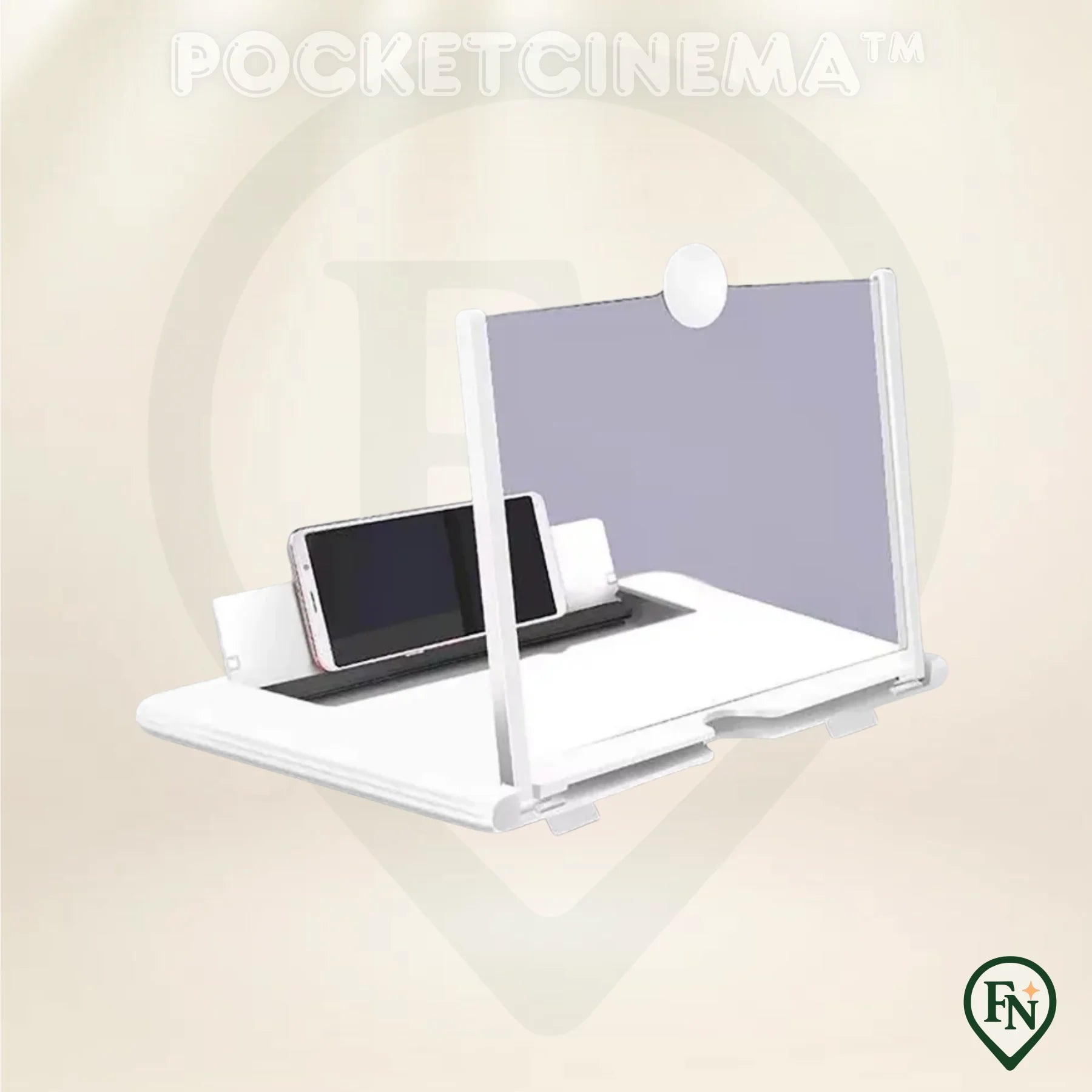 PocketCinema™ - Creëer je eigen bioscoop Wit