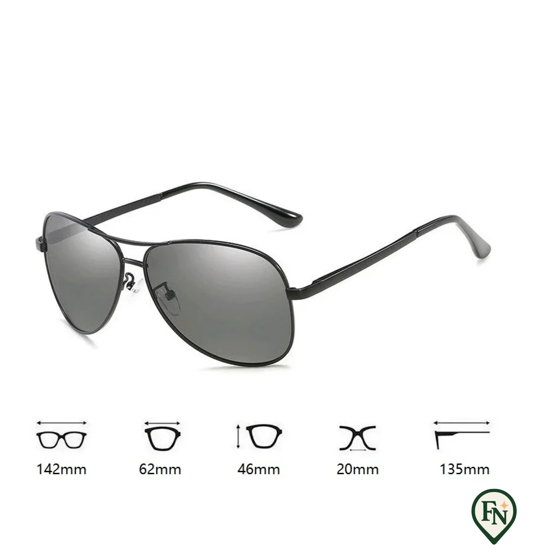 Luxe Gepolariseerde Piloten Zonnebril