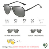 Luxe Gepolariseerde Piloten Zonnebril