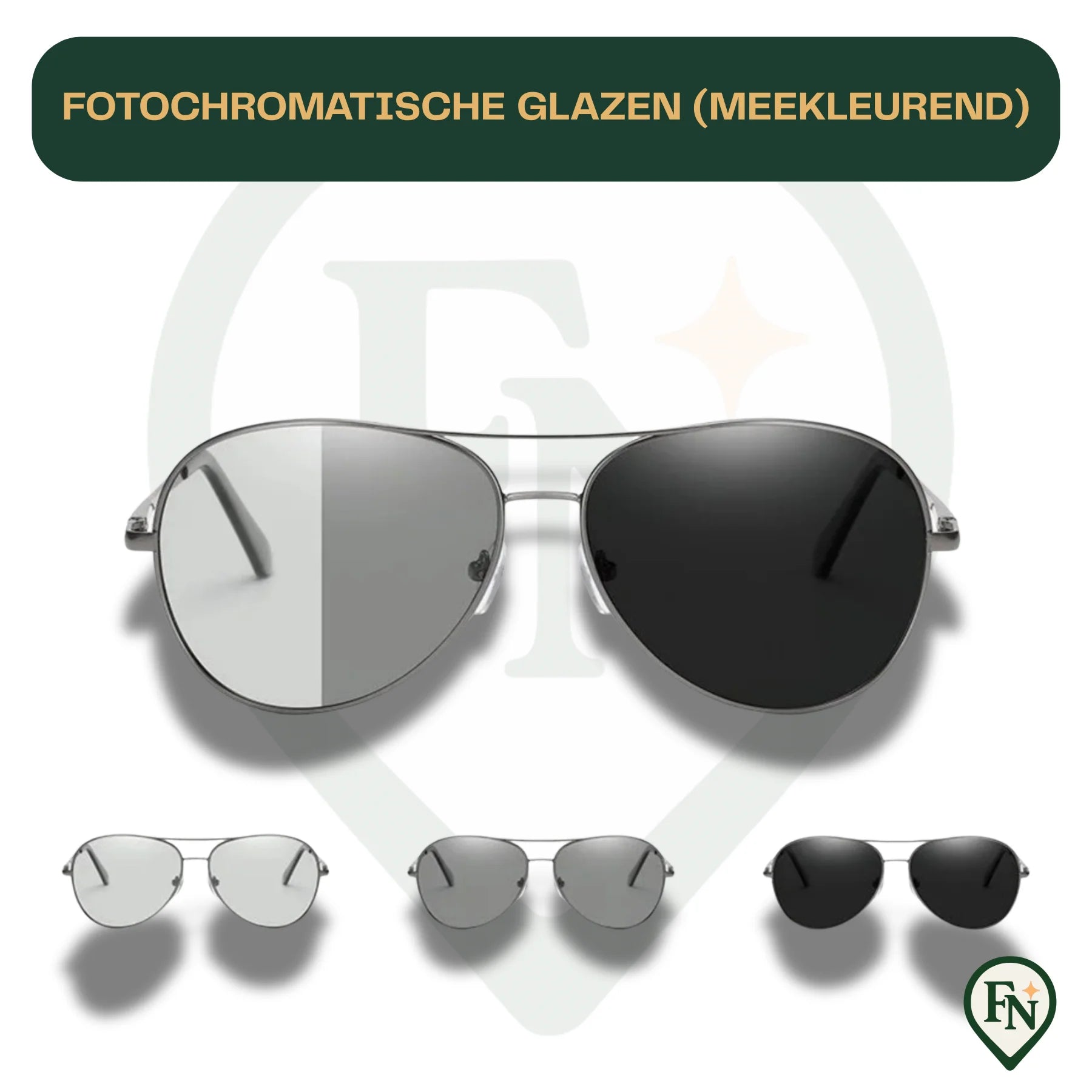 Luxe Gepolariseerde Piloten Zonnebril