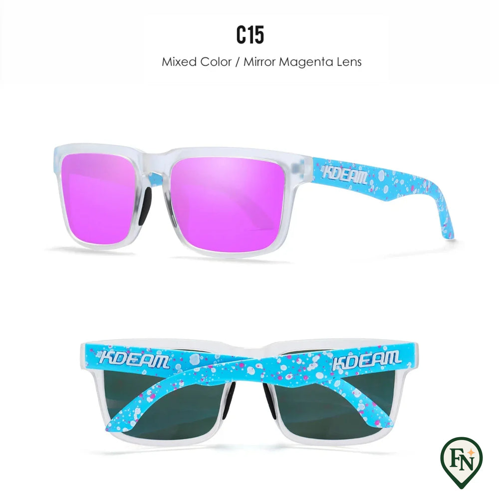 Gepolariseerde Zonnebril C15Mirrored Magenta