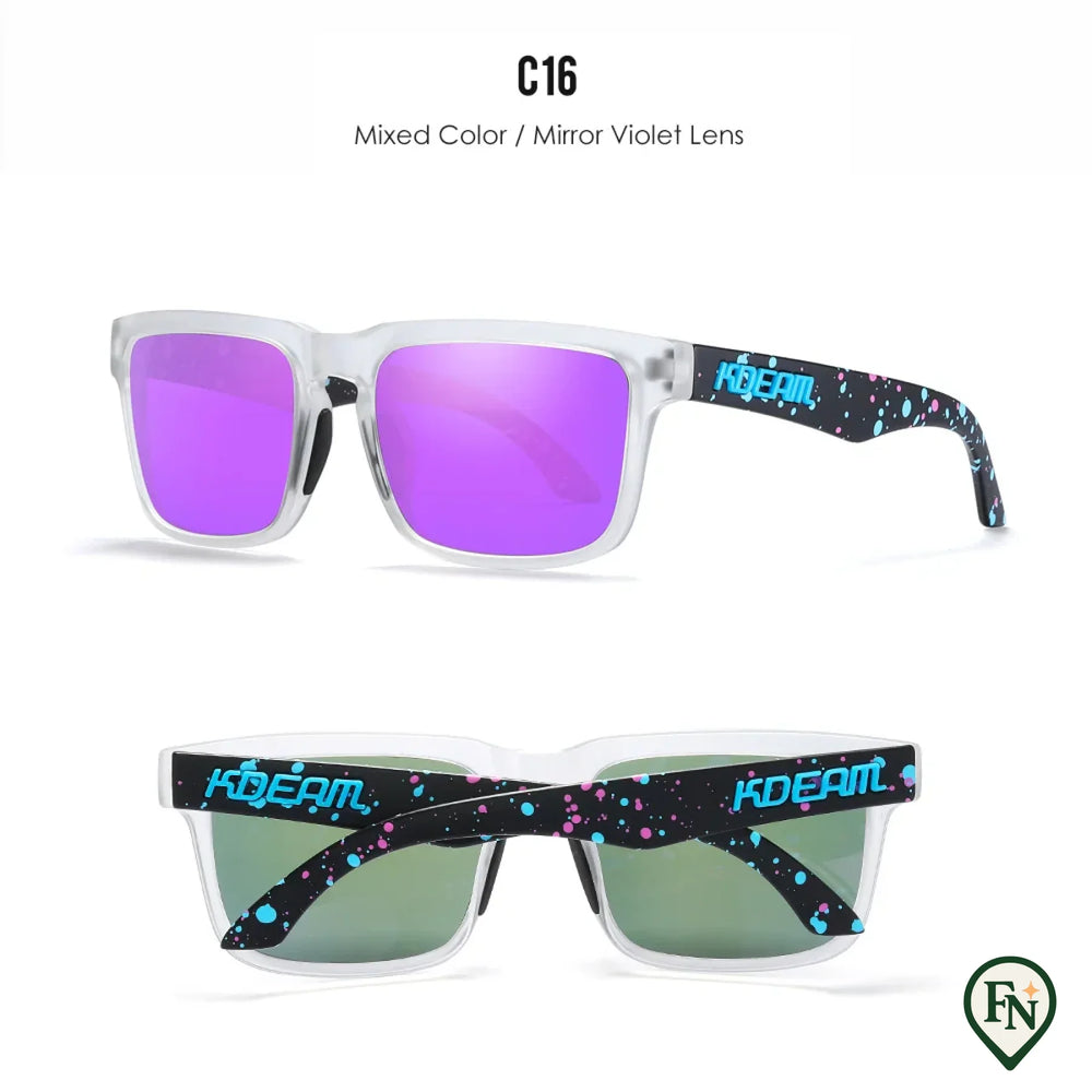 Gepolariseerde Zonnebril C16 Mirrored Violet