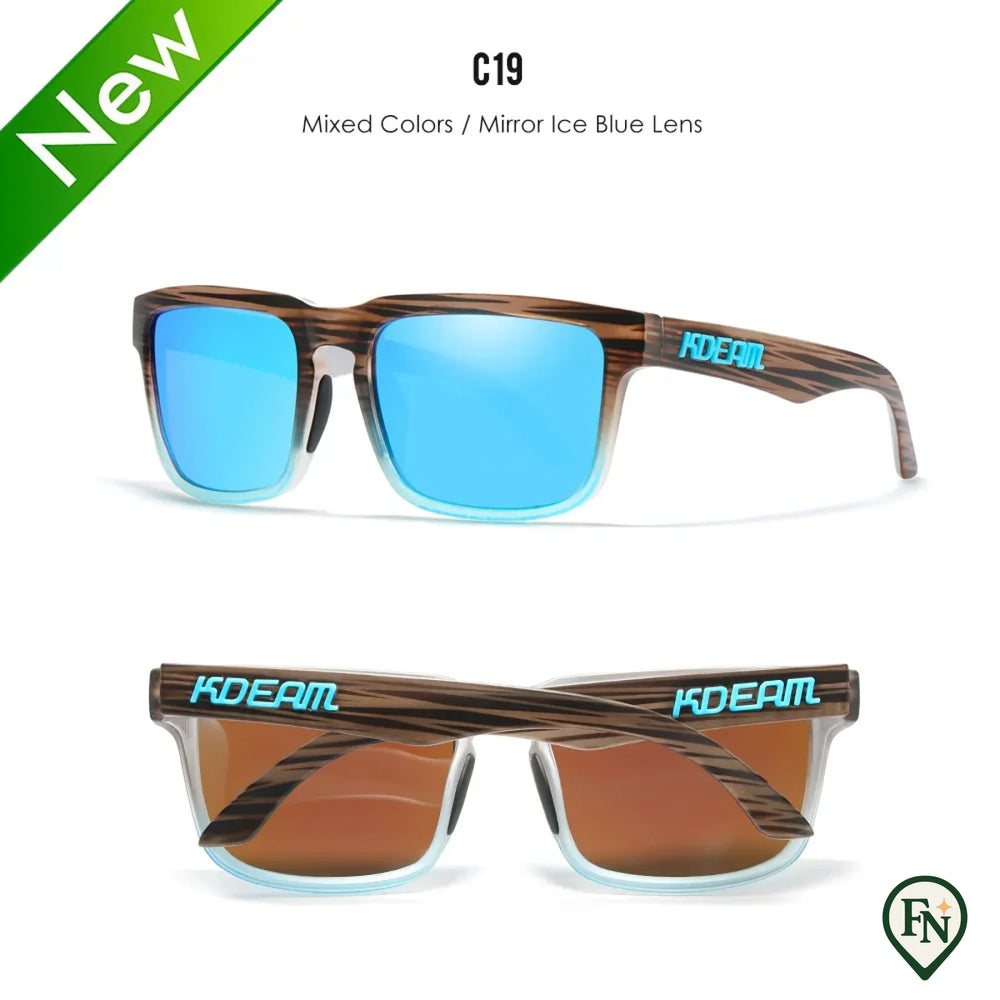 Gepolariseerde Zonnebril C19 Mirror Ice Blue