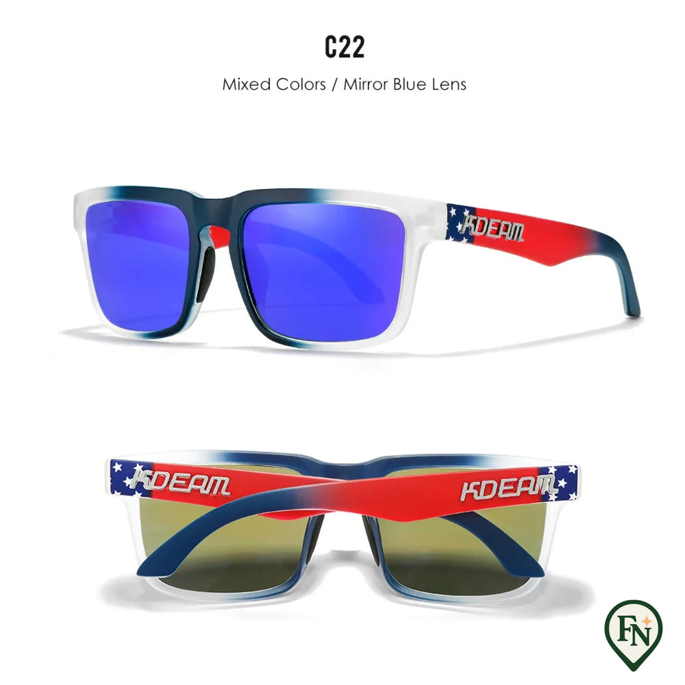 Gepolariseerde Zonnebril C22 mirrored blue