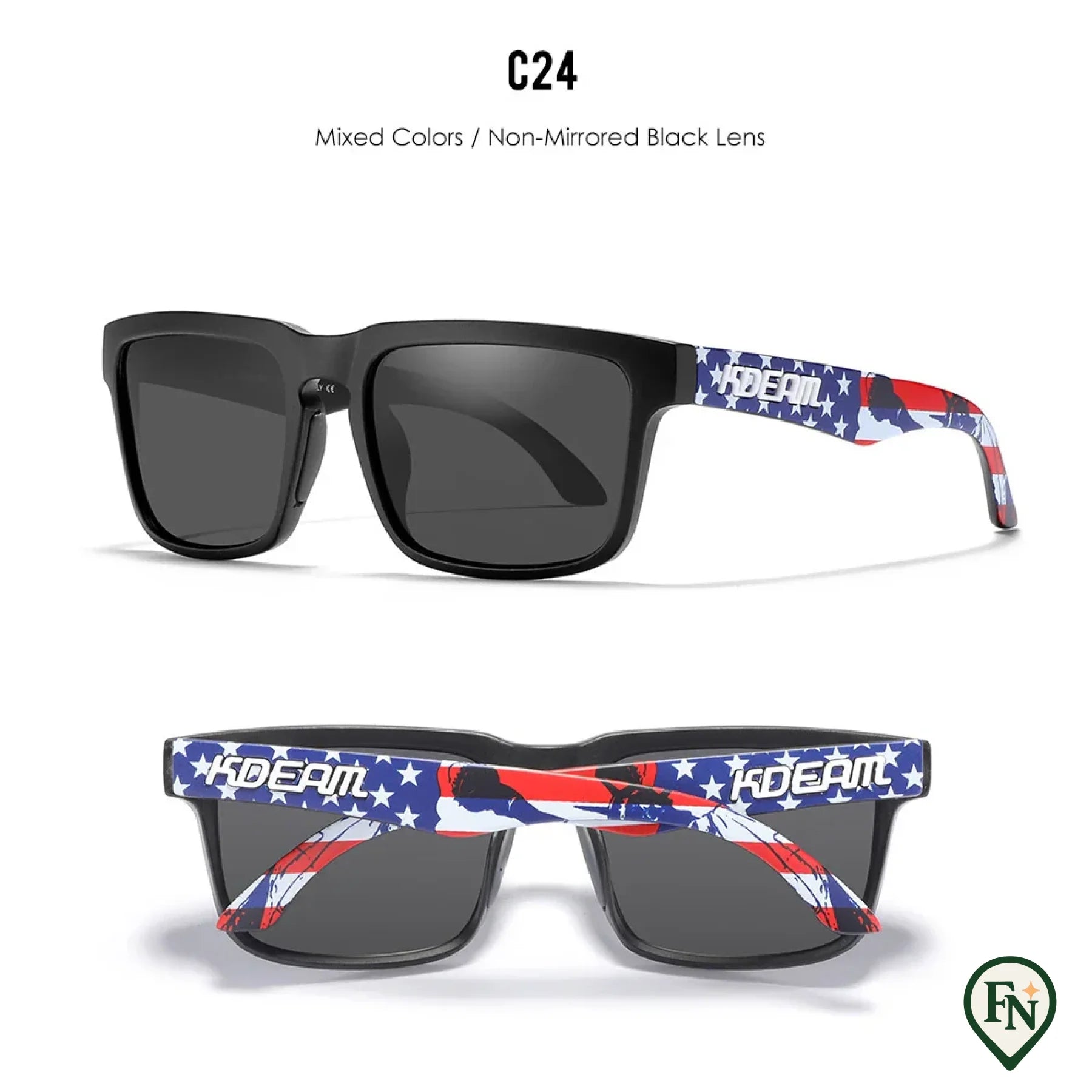 Gepolariseerde Zonnebril C24 black