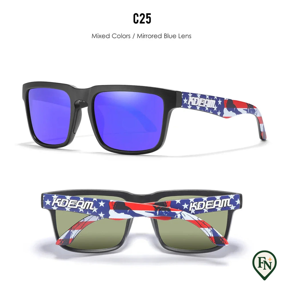 Gepolariseerde Zonnebril C25 mirrored blue