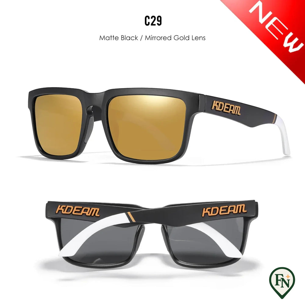 Gepolariseerde Zonnebril C29 mirrored gold