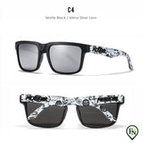 Gepolariseerde Zonnebril C4Mirrored Silver