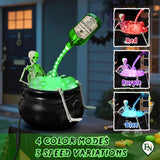 SkellyPotion™ Skeleton Cauldron – Laat Halloween Bruisen van Magie