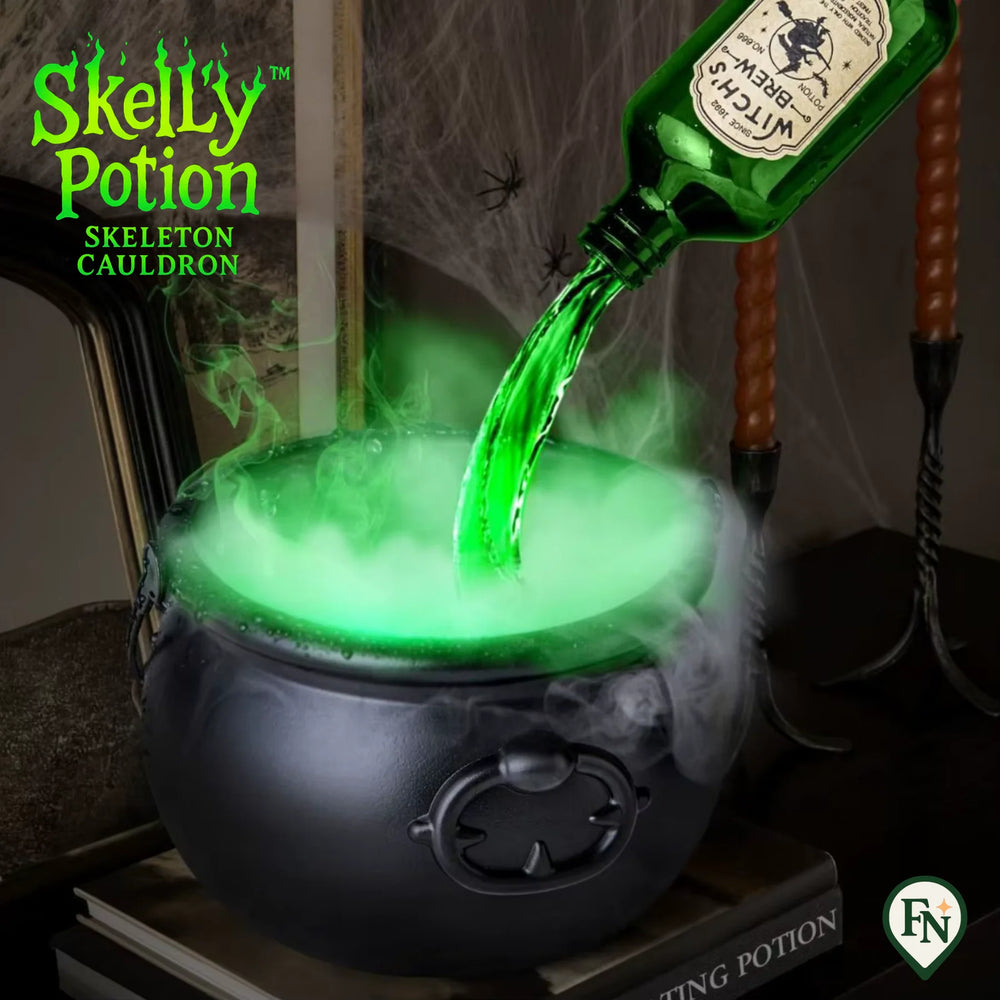 SkellyPotion™ Skeleton Cauldron – Laat Halloween Bruisen van Magie