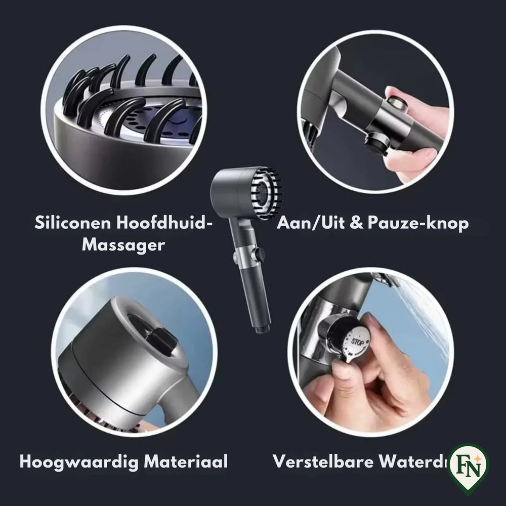 SpaFlow™ - Douchekop voor stoom rust & luxe