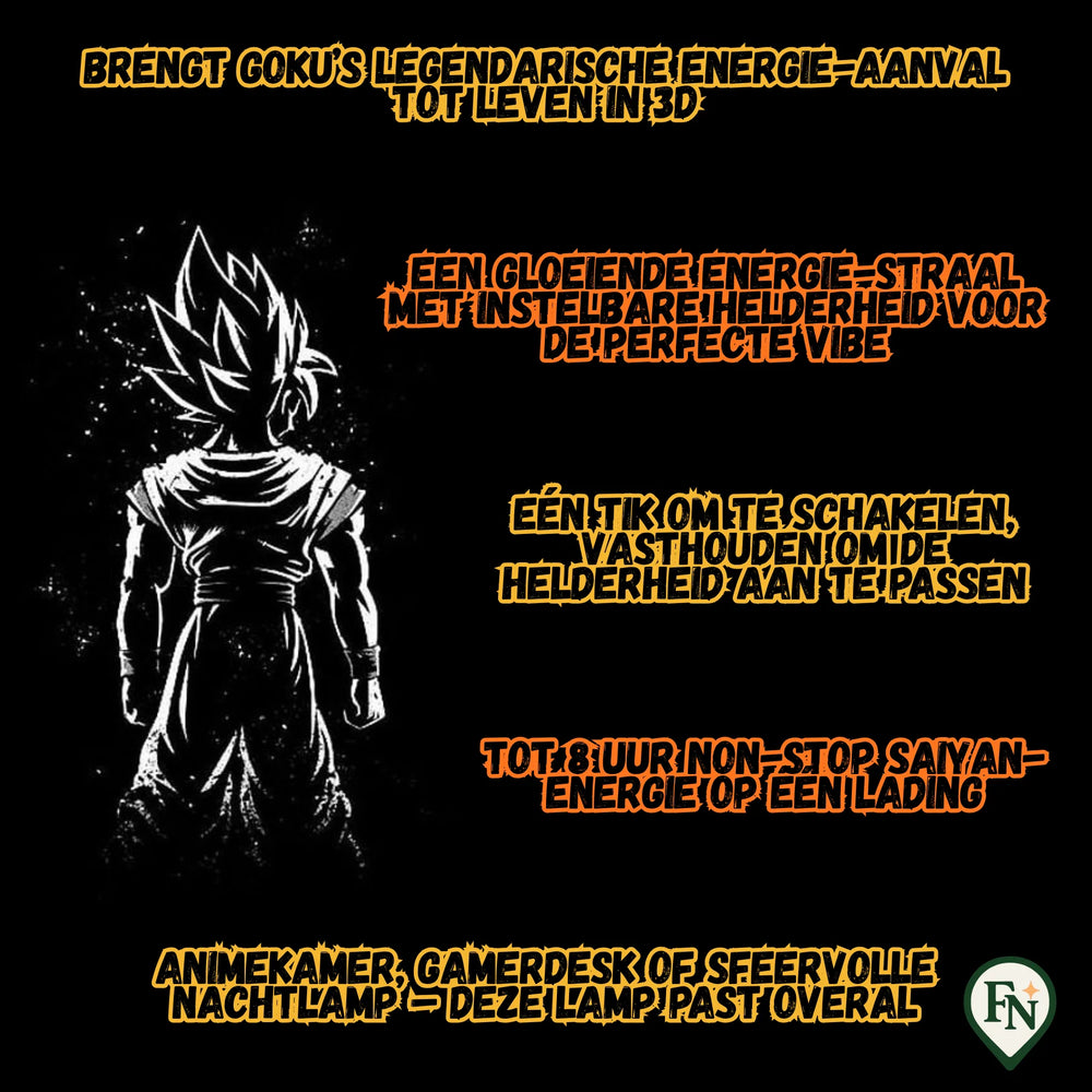 Super Saiyan Ki™ Blast Light – Breng Goku’s Energie Tot Leven