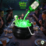 SkellyPotion™ Skeleton Cauldron – Laat Halloween Bruisen van Magie