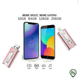 Vaultix™ - Multi 4‑In‑1 USB-Flashdrive