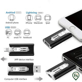 Vaultix™ - Multi 4‑In‑1 USB-Flashdrive