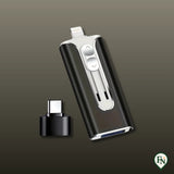 Vaultix™ - Multi 4‑In‑1 USB-Flashdrive Zwart / 32GB