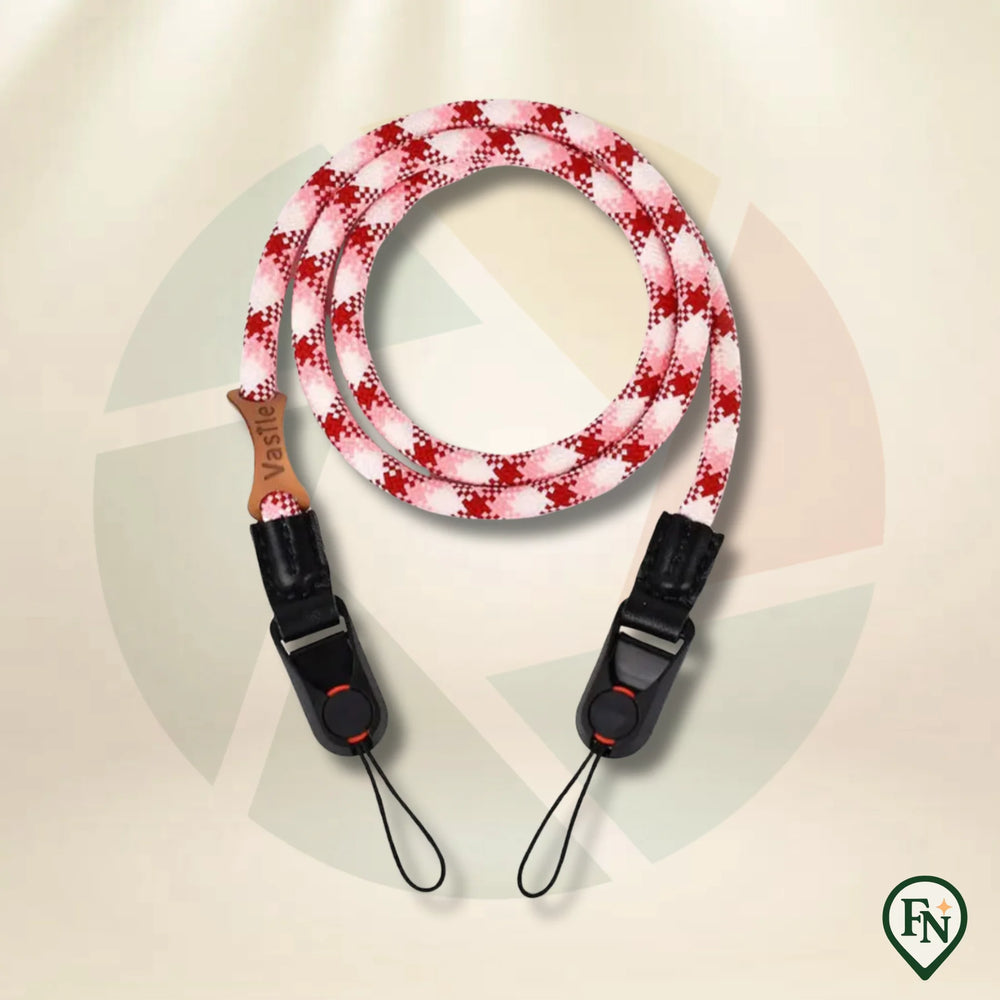 VintaShot™ Schouderriem Rood/Roze-Mix